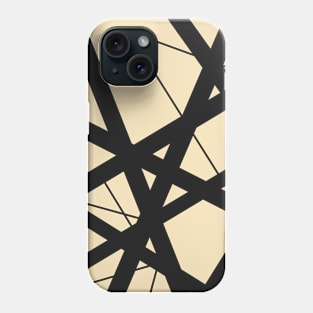 Abstract black lines phone case Phone Case