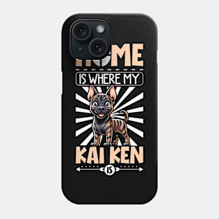 Home is with my Kai Ken Phone Case