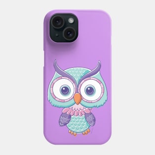 Cute Owl Cartoon Phone Case