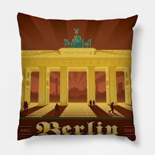 BERLIN GERMANY TRAVEL VINTAGE Pillow