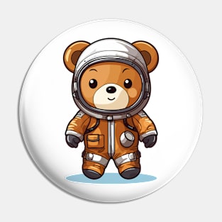 Astro Bear Pin