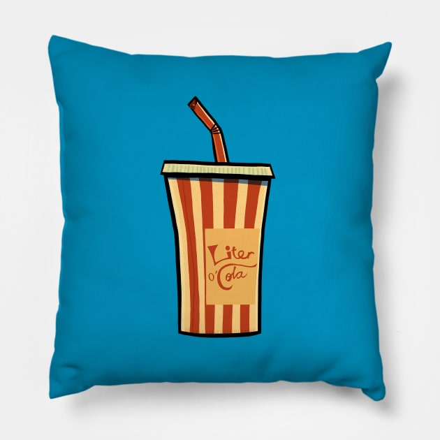 Liter o' Cola II Pillow by LordNeckbeard