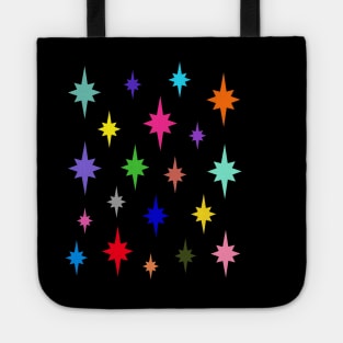 Christmas Stars Multi-Colour Tote