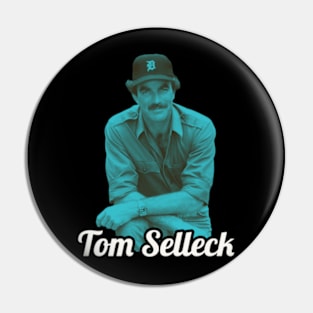 Retro Selleck Pin