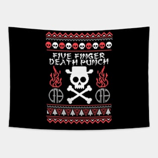 death punch winter edition Tapestry