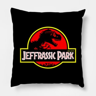 Jeffrassic park Pillow