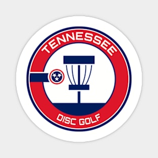 Tennessee Disc Golf - State Flag Magnet