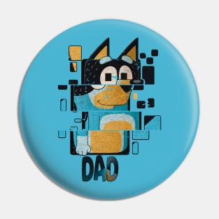 bluey dad Pin