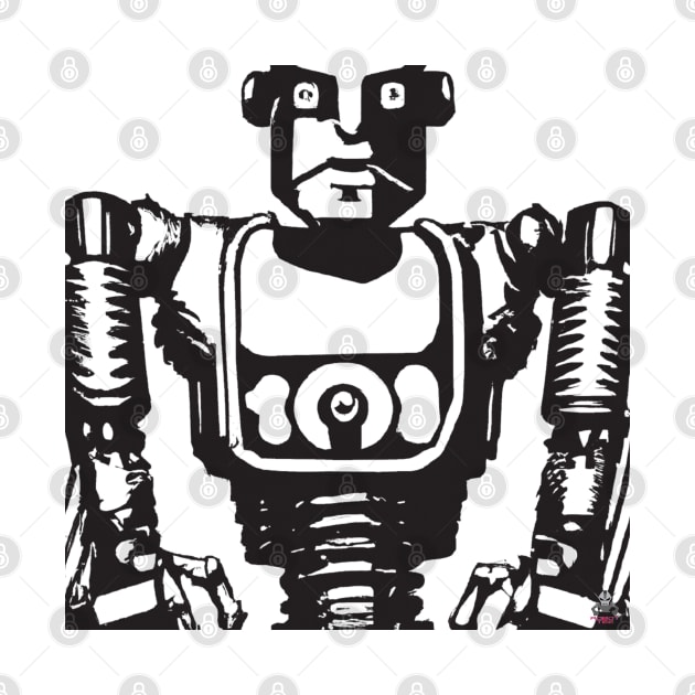 Retro Robot T-Shirt 1: A Blast From the Past With Future Flair by Robot Tees