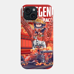 Formula 1 Ferrari waarmee Michael Schumacher Phone Case