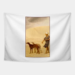 On The Desert by Gerome Tapestry