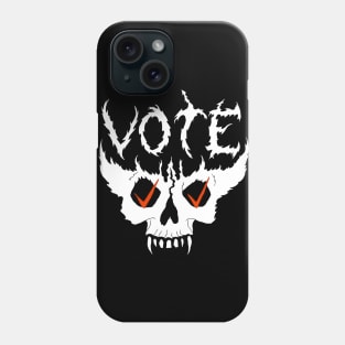 Death Metal Vote Monster Shirt Phone Case