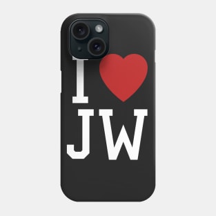 I Love Joss Whedon Phone Case