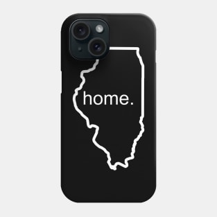 Illinois Home White Phone Case