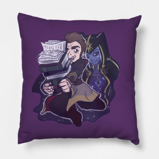 Viren & Aaravos Chibi Pillow