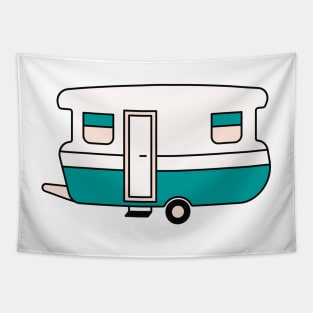 Retro Caravan Camping Trailer Tapestry