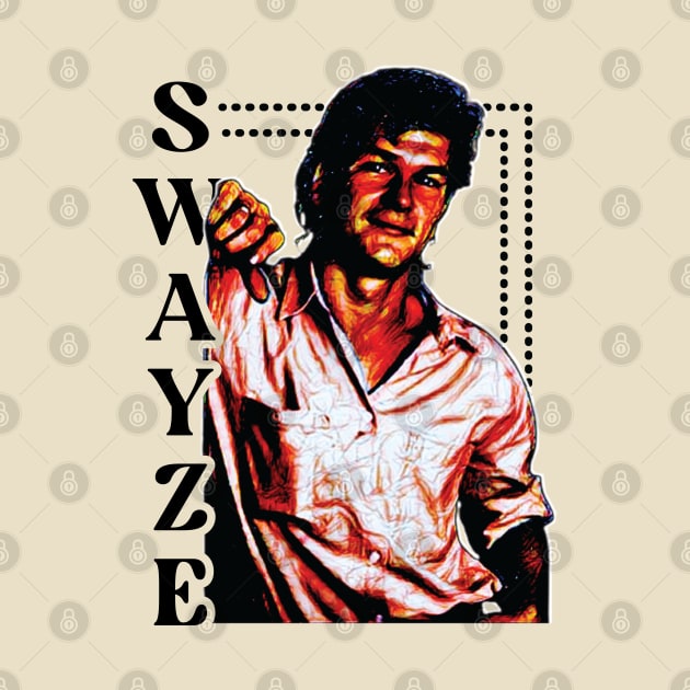 -- Patrick Swayze -- 80s Movies Fan Design by Trendsdk