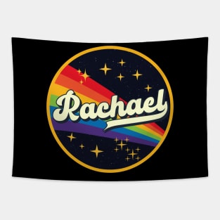 Rachael // Rainbow In Space Vintage Style Tapestry