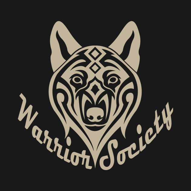 Warrior Society (Wolf Gray) by melvinwareagle