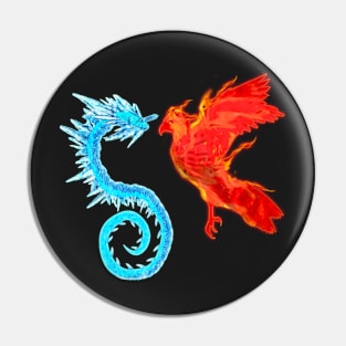 Dragon Vs Phoenix Pin