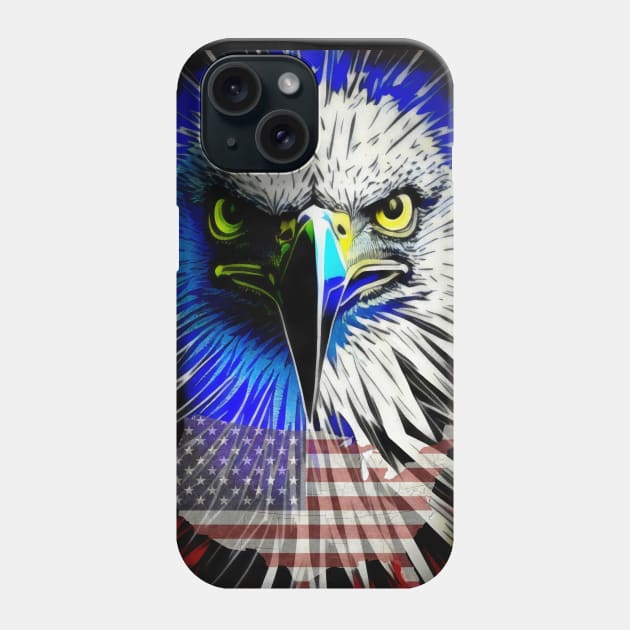 The eagle, our pride Phone Case by UMF - Fwo Faces Frog