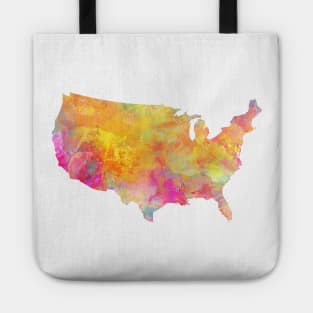 USA map #map #usa Tote