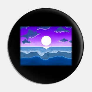 Moon Night Pin