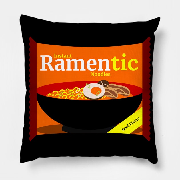 Instant Ramen-tic Noodles Pillow by SalxSal