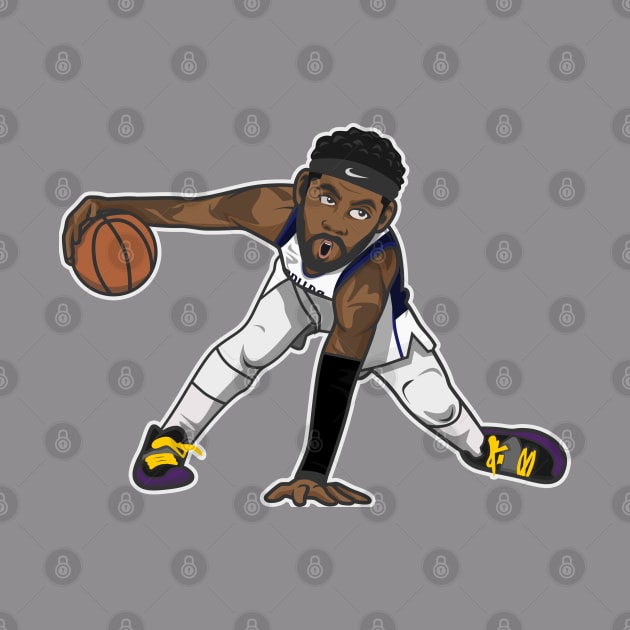 kyrie irving Cartoon Sylr by ray1007