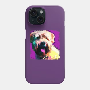 Soft Coated Wheaten Terrier Pop Art - Dog Lover Gifts Phone Case