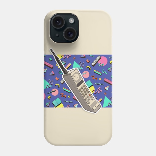 80s Brick Phone Phone Case by DankFutura