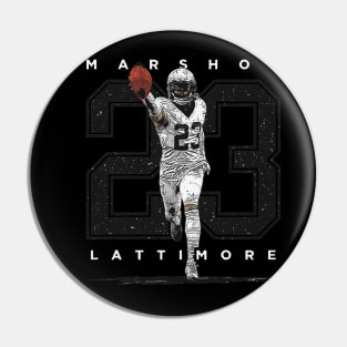 Marshon Lattimore New Orleans Player Number Pin