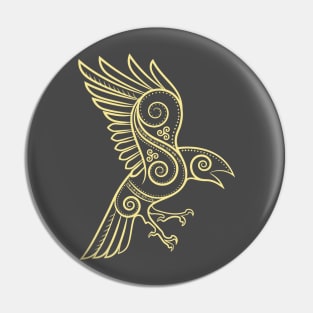 odin raven Pin