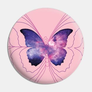 Space Butterfly Pin