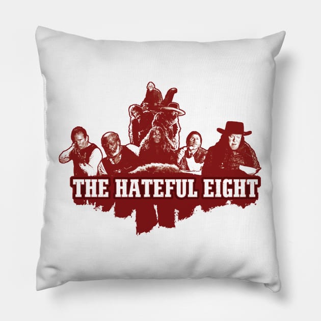 The Hateful Eight Pillow by OmerNaor316