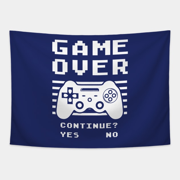 Game Over Screen Tapestry by Made In Kush