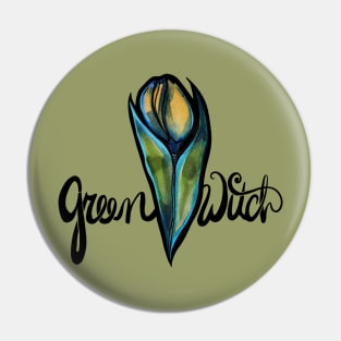 Green Witch Pin