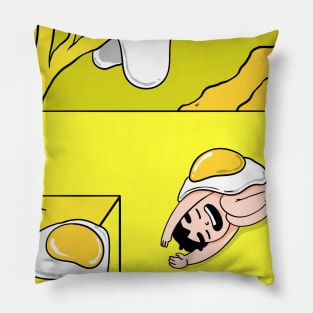 Fried Egg 2 Pillow