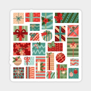 Christmas Gift Colorful | Merry Christmas 2022 Magnet