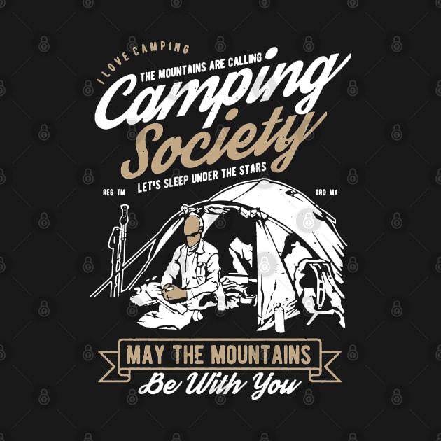 Camping Society by JakeRhodes