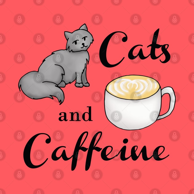 Cats and Caffeine by julieerindesigns