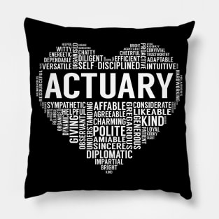 Actuary Heart Pillow