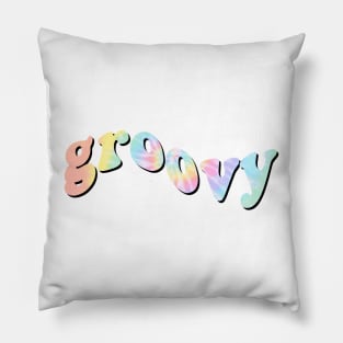 Groovy Tie Dye Pillow