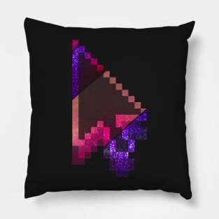 Computer Multicolor galaxy gradient Mouse Cursor Design Pillow