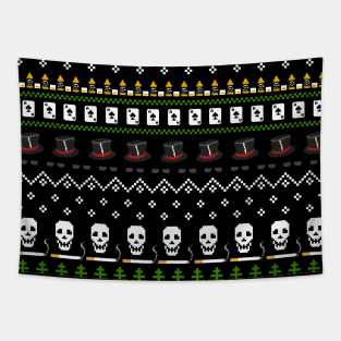 Rock N Roll Christmas Tapestry