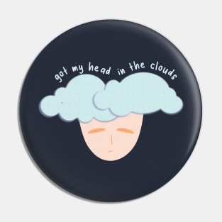 Head in the Clouds Pin