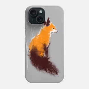 Sumi - e kitsune Phone Case