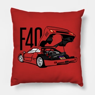 Ferrari F40 Pillow