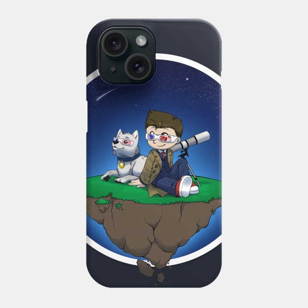 Levitating Island of Awesomeness Phone Case by ArtsieRosie