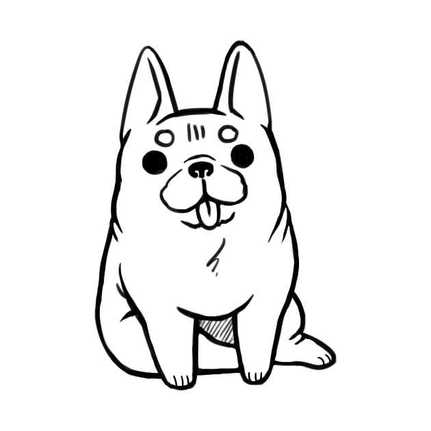 Frenchie by Dragon_doggo